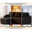 3 Seater Linen Blend Sofa Bed-1484959627