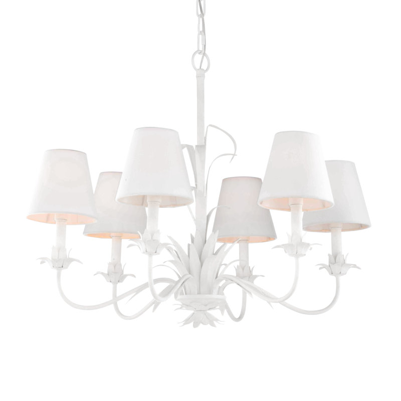 Lustre classique / traditionnel à 6 lumières Coastal Fontana
