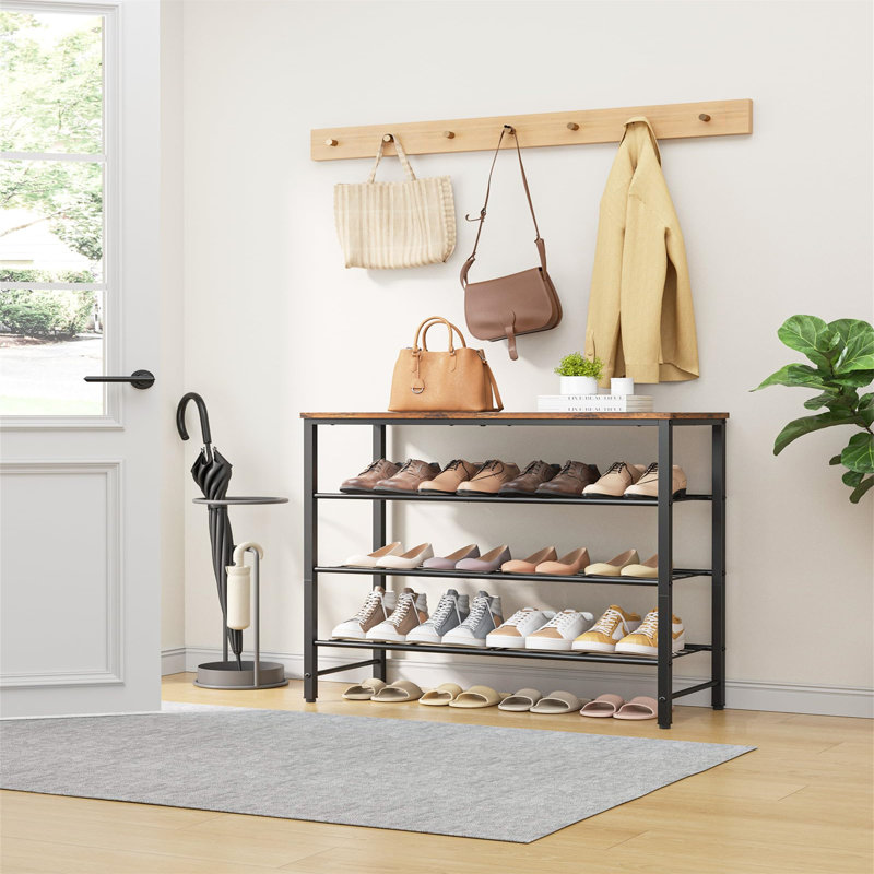 16 Pair Shoe Rack