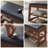 40-Inch Wooden Shoe Stool With PU Pads, 2-Layer Rack, Storage Boxes, And Durable Design For Versatile Use In Entrances, Corridors, Living Rooms, Bedrooms, And Closets