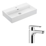 Quattro 27.6'' L Bathroom Sink