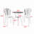 Best Choice Products 3-Piece Outdoor Rust-Resistant Cast Aluminum Patio Bistro Set