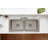 Lustertone 43" L x 22" W Double Basin Drop-In Kitchen Sink-1350029264