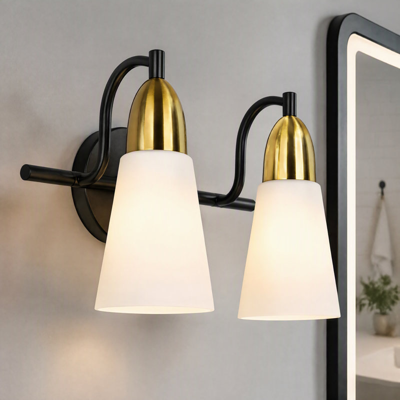 2-Light Dimmable Vanity Light, 2