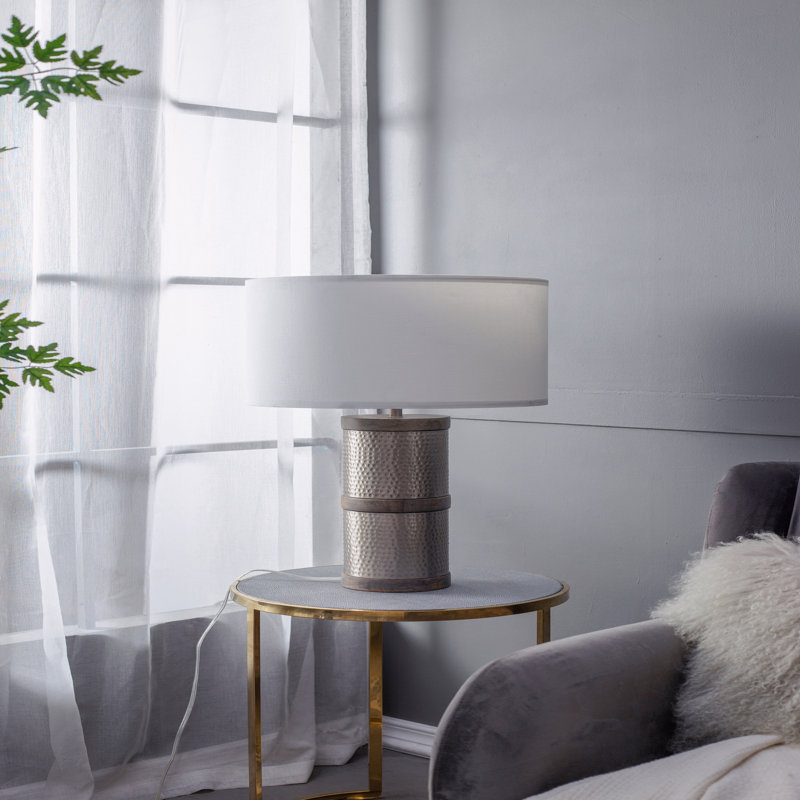 Table Lamp With Mango Wood