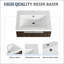 Armoire de salle de bain 24 po avec lavabo en résine, portes à fermeture en douceur, fixation flottante, pour petite salle de bain