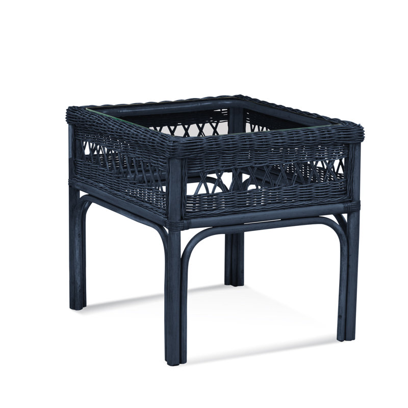 Nassau End Table, Navy, 22" H x 26" W x 22" D