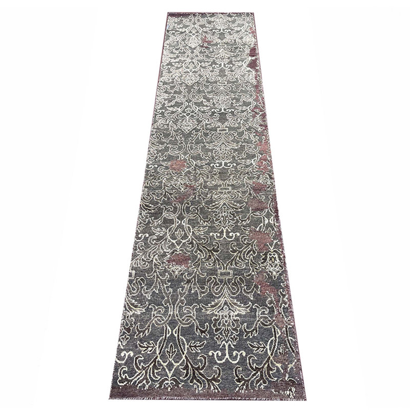 Canterbury Damask Area Rug, Runner 2'6 x 10'