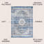 Tapis bleu / gris foncé Marzo-1639712854