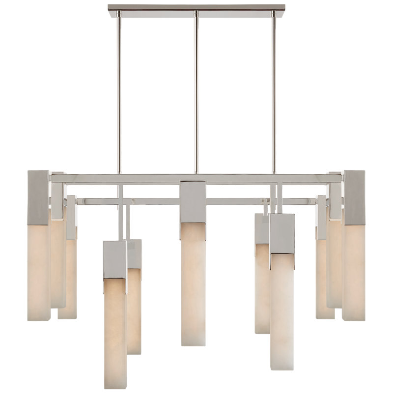 Kelly Wearstler Covet Large Chandelier, Polished Nickel