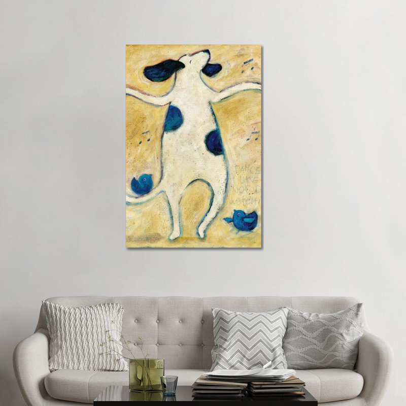 Danse par Teresa Kogut - reproduction d'art, Toile tendue, Aucun mat, H 48 po x l 32 po x P 1,5 po