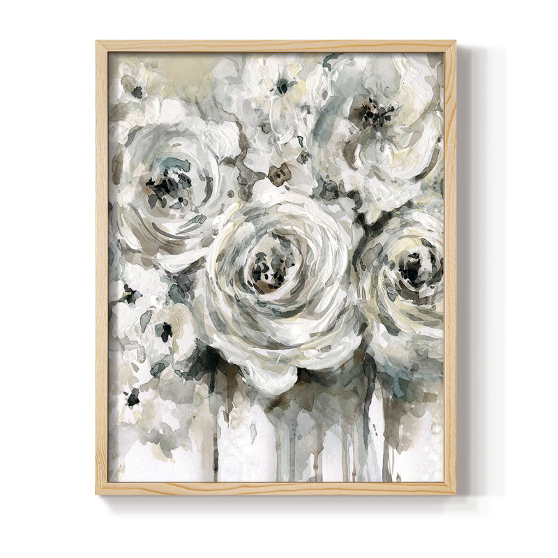 «Soft Fragrance II», reproduction encadrée - bois massif, Naturel, H 15 po x l 12 po