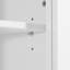 Armoire de rangement rétro multifonctionnelle avec tablettes réglables
