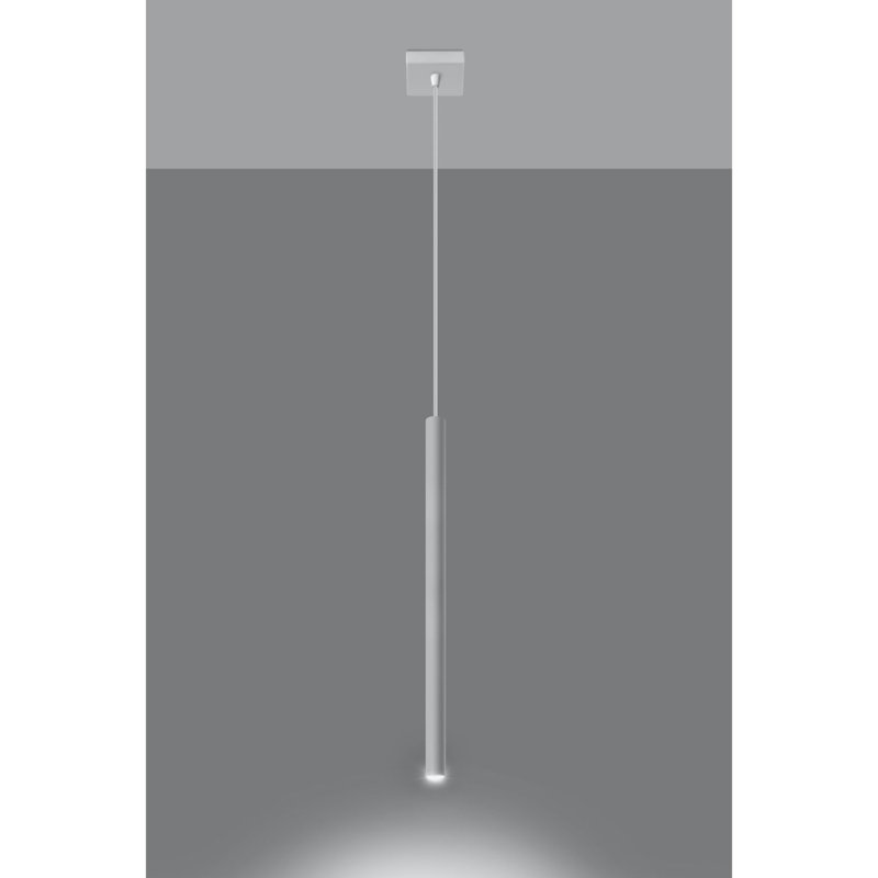 Millard 1 - Light Cylinder Pendant, White