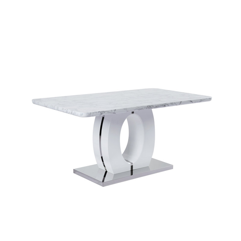 Westrick Metal Base Dining Table