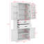 Armoire de rangement pour salle de bain avec espace de rangement multifonctionnel, tablette réglable-845719473