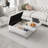 Versatile Storage Ottoman with Lift Top and Luxurious Seating, Ideal for Modern Living Spaces