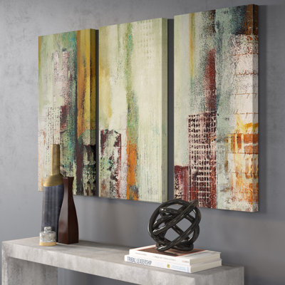 « variation », reproduction de peinture à l’acrylique à multiples images sur toile tendue