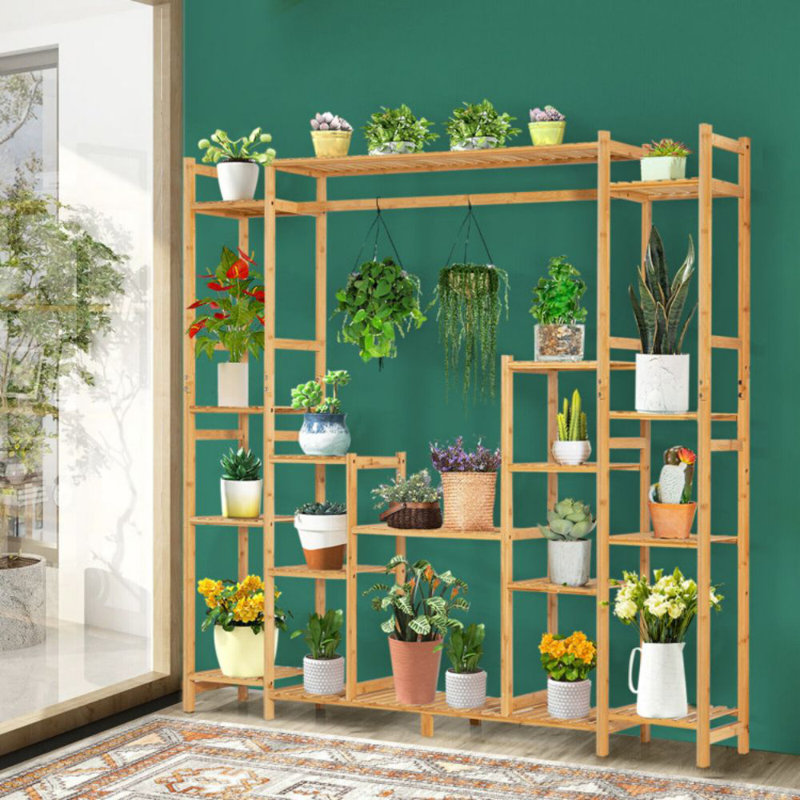 Ruthann Wood Weather Resistant Plant Stand