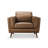 Barberena 42" W Top Grain Leather Armchair-1025750618
