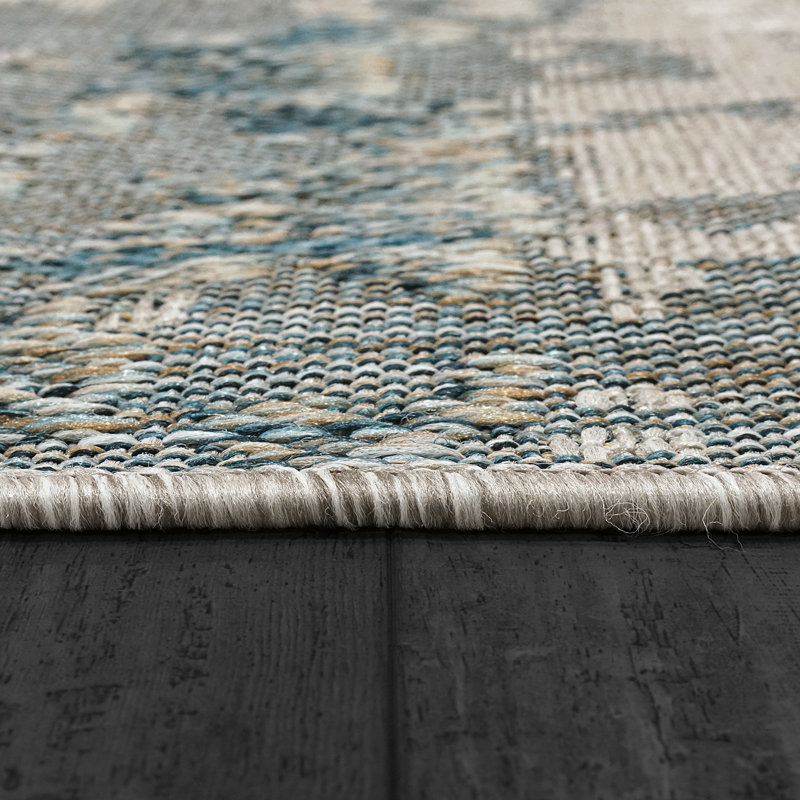 Mechling Indoor / Outdoor Rug, Rectangle 6'7" x 9'6"