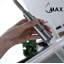 Robinet de cuisine rétractable à poignée simple avec accessoires-63552944