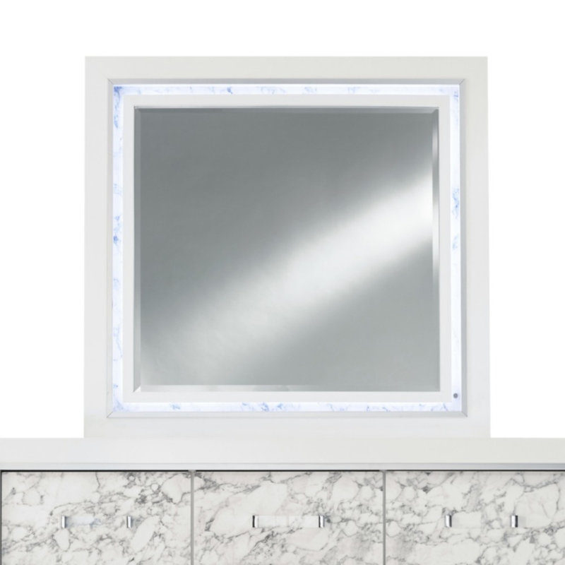 MARBLE WHITE MIRROR