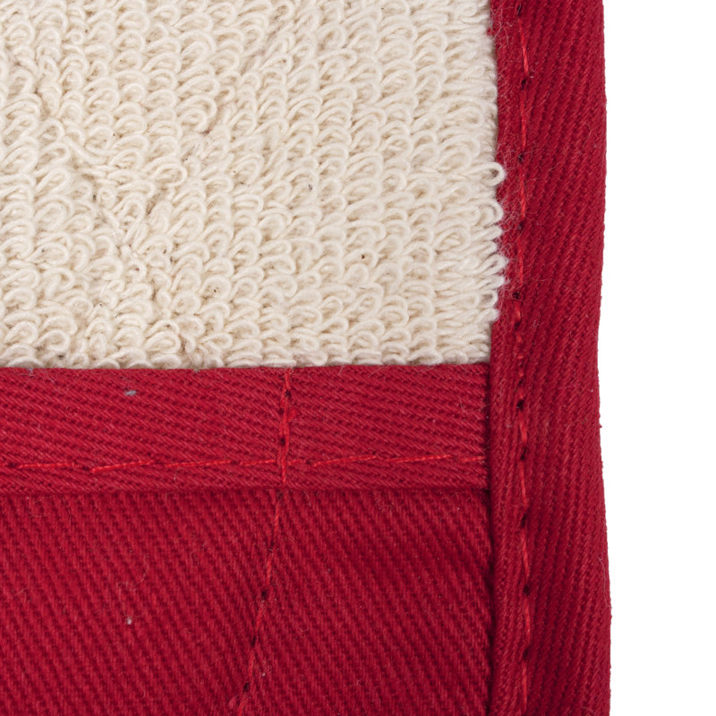 RITZ Cotton Potholder Set, Paprika
