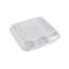 Plastic Divided Serving Dish with Lid
