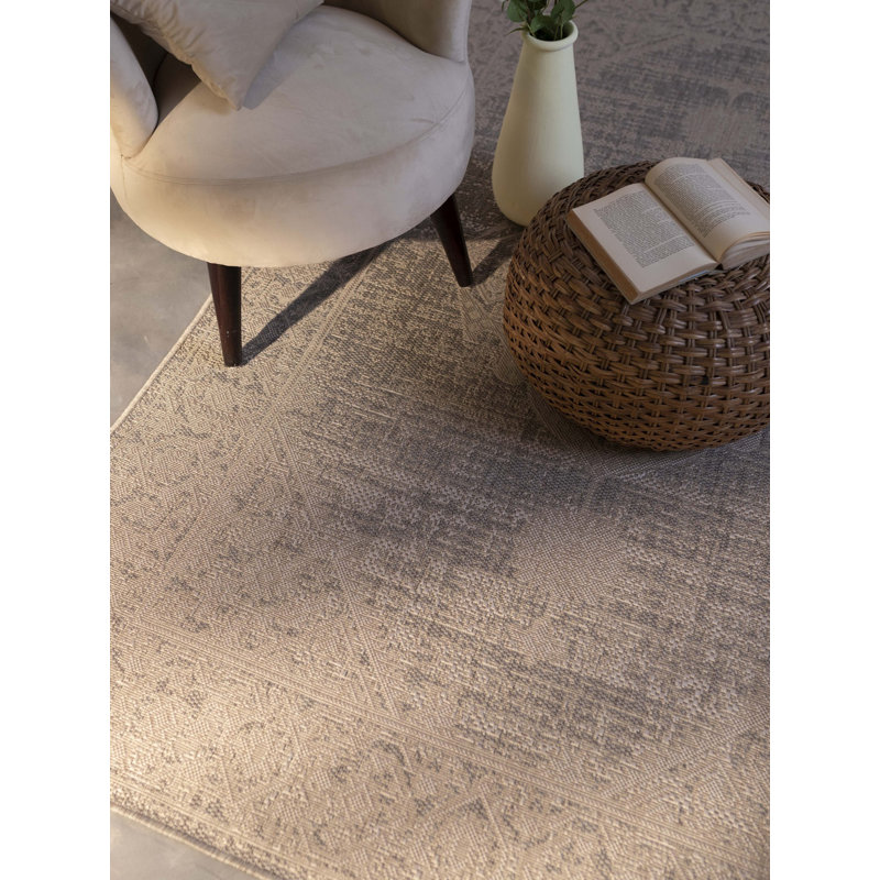 Tapis décoratif d'extérieur Furnish My Place, Rectangle 7 pi 10 po x 10 pi