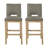 2Pcs Bar Stools Dining Barstool Chairs