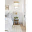 Koukila Linen Striped Area Rug in Beige-850933778