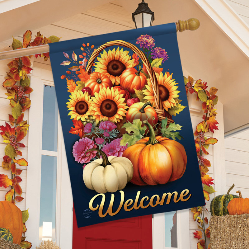 Drapeau d'automne, Automne orange/beige/rose