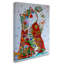 «Bucolique chat» par Oxana Ziaka, impression sur toile tendue-23092069