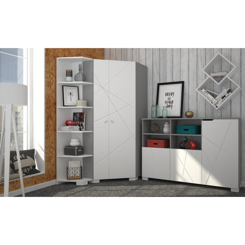 104.4cm H X 148.9cm W Kids Book Cabinet