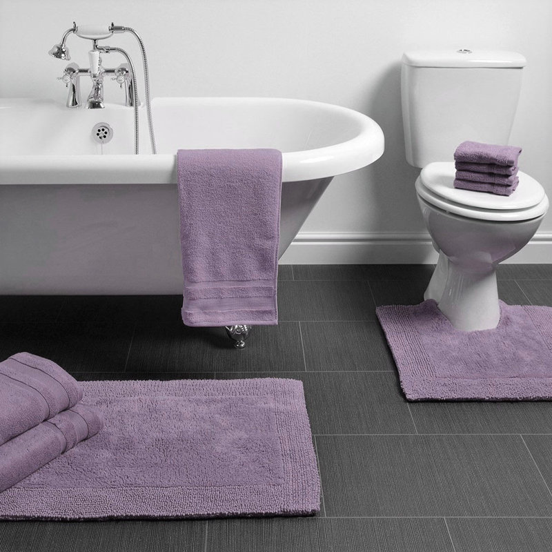 2 Piece Hand Towel Bale, Purple