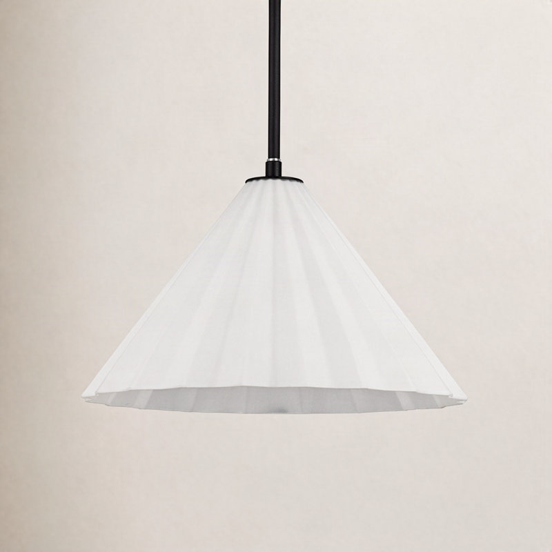 Luminaire suspendu moderne 14-en-1 Yuridia, H 8,25 po x l 13,62 po x P 13,62 po, Noir mat