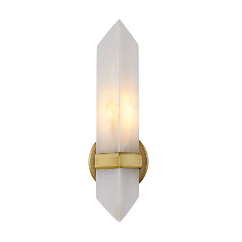 Valencia Bath Sconce, Vintage Brass