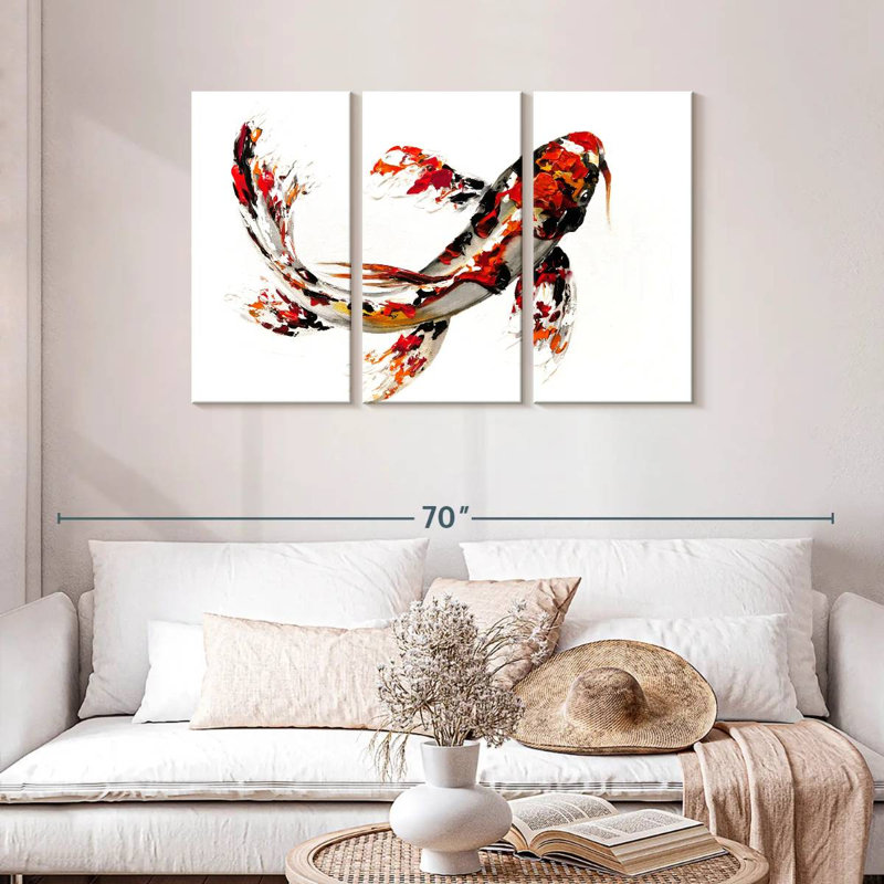 Poisson koi simple Brampt, H 28 po x l 45 po