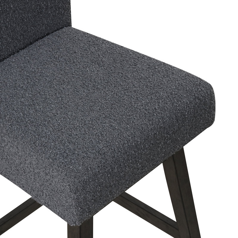 Table de comptoir Pendergrass et chaises de comptoir pivotantes, Gris, 5 pièces: table, 4 chaises