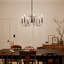 Lustre noir 6 lumières 28,5 pouces Karthe-2050347133