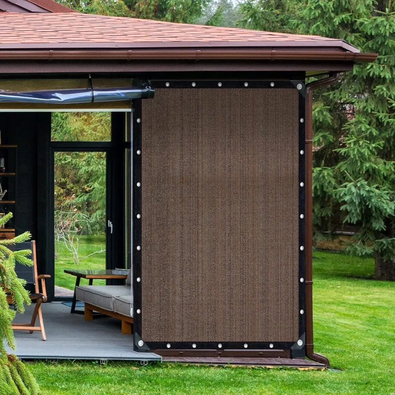 Toile d'ombrage pour patio, L 10 pi x L 8 pi
