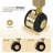 Chariot utilitaire avec tiroirs de rangement, chariot avec porte-outils en métal et panier