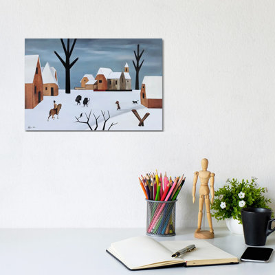 January Day by Alexander Trifonov - Wrapped Canvas Print