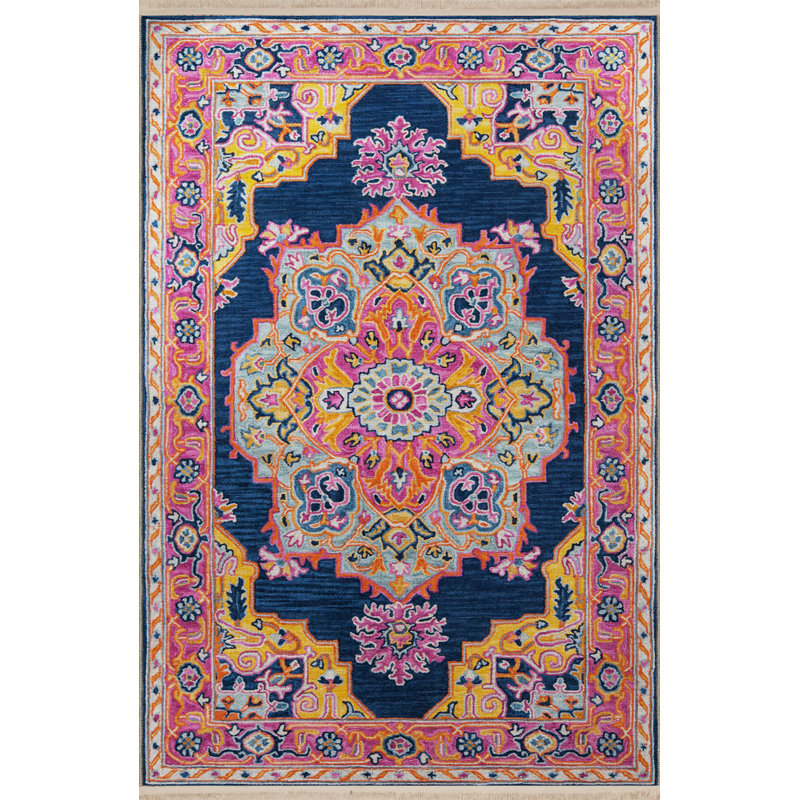 Tapis rectangulaire Yaneth, Tapis de couloir 4 pi x 9 pi 11 po