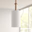 Luminaire suspendu cylindrique 1 lumière Arlandis