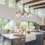 8 - Light Dimmable Chandelier