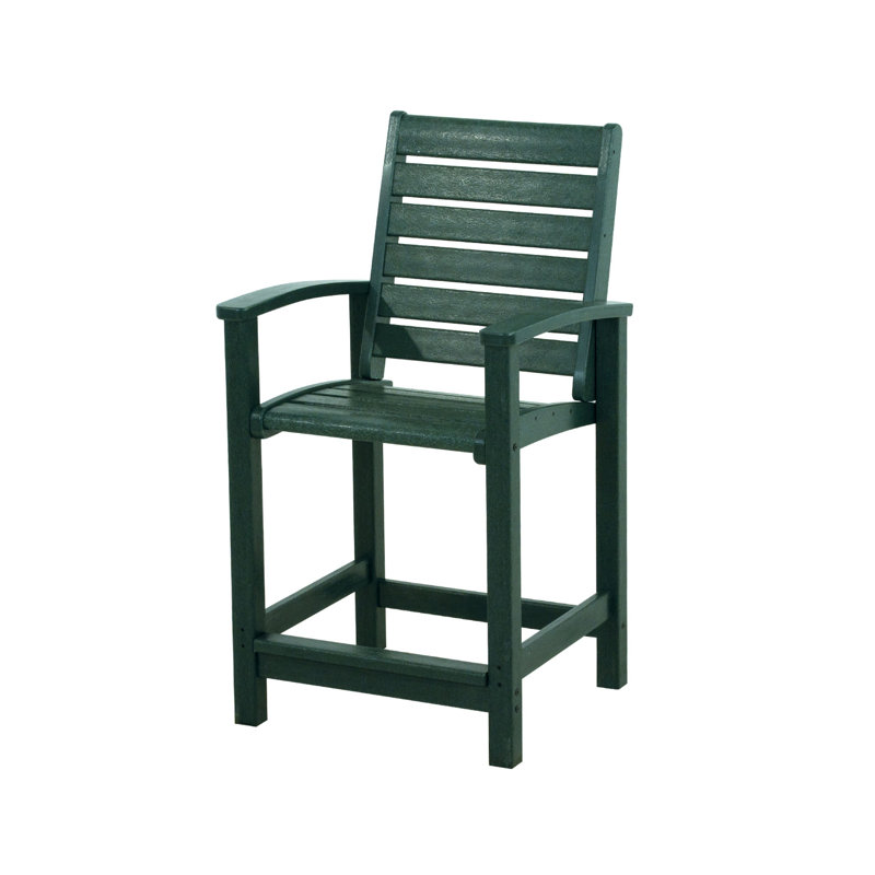 Chaise de comptoir POLYWOOD Signature, Vert