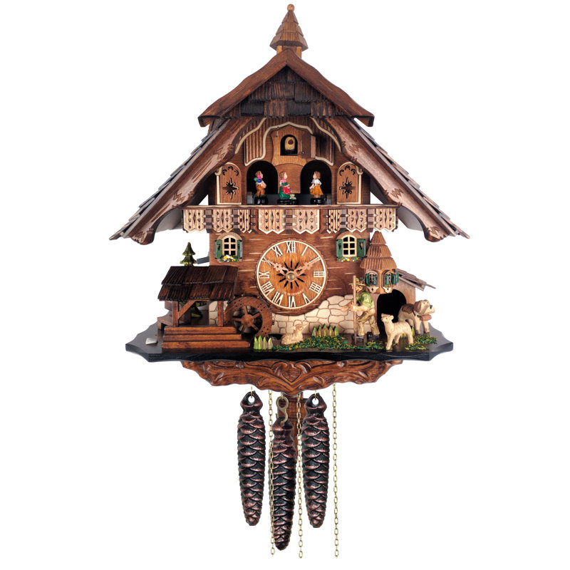 Chareese Wood Wall Clock