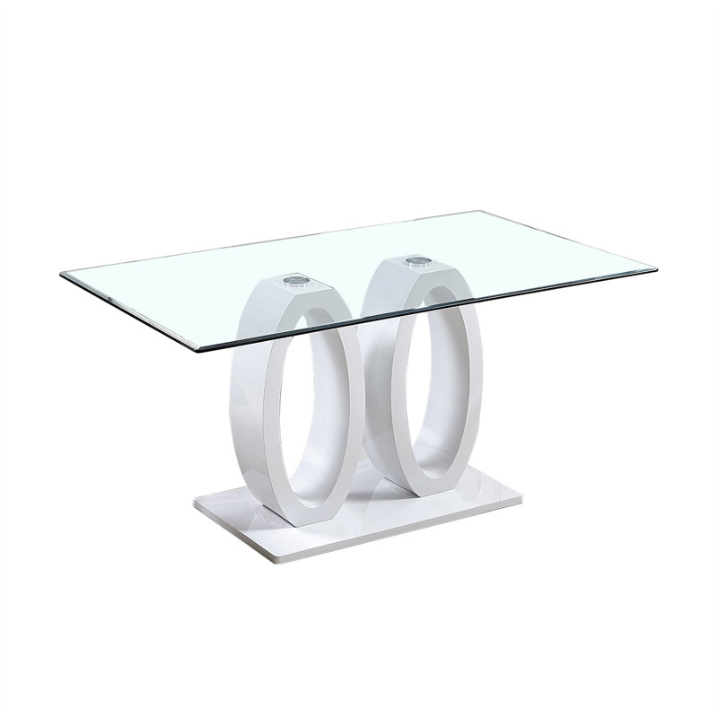 Lapeikis rectangulaire L 35,4 po x l 63 po, Blanc